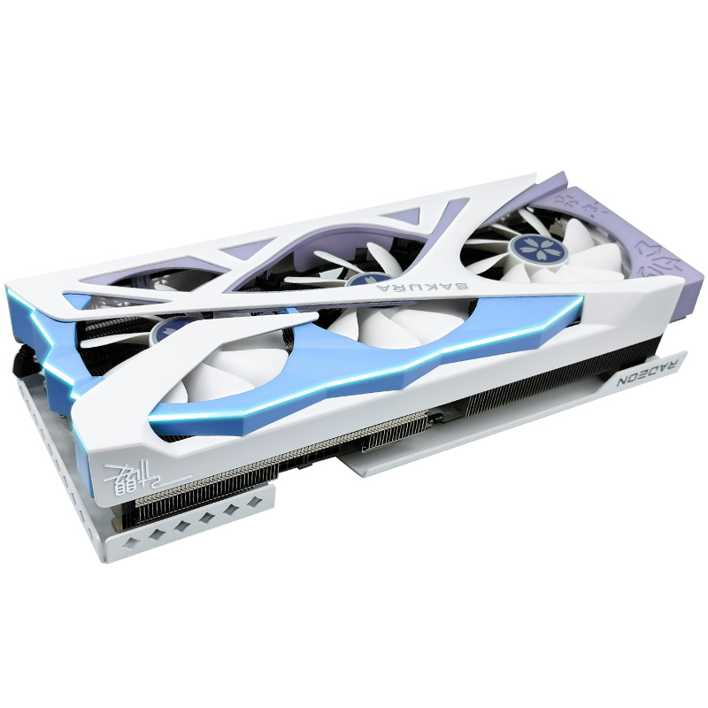 Yeston RX 7800 XT Sakura Radeon Gaming Graphics Card