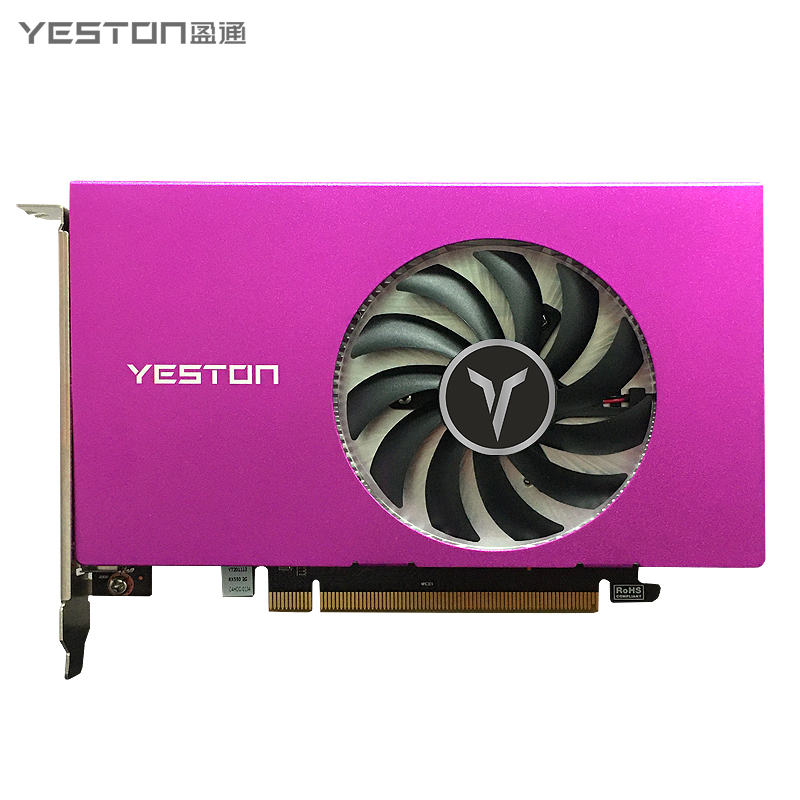 Yeston RX 550 4GB Radeon Multi-Screen 4HDMI Graphics Card