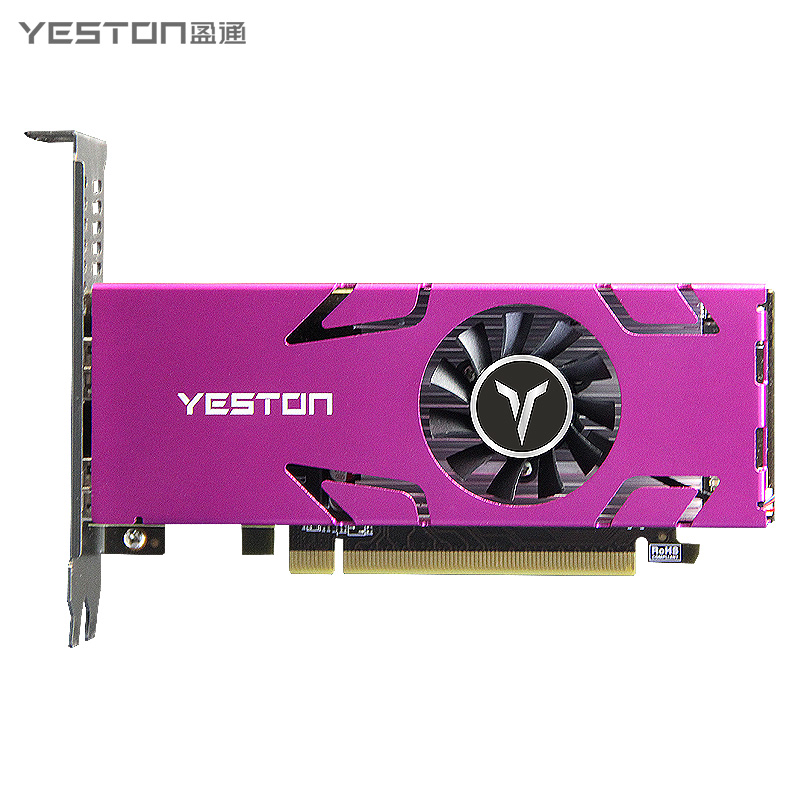 Yeston RX 550 4GB Radeon Multi-Screen 4HDMI Graphics Card
