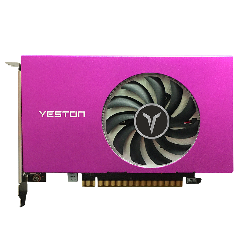 Yeston RX 550 2GB Radeon Multi-Screen 4HDMI Graphics Card
