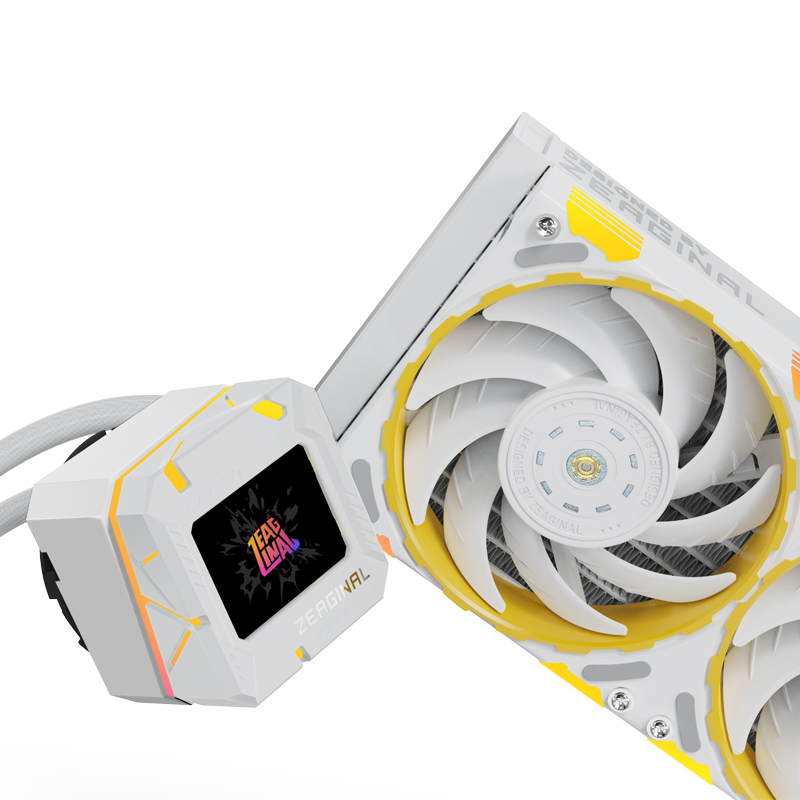 Yeston ZC-ZEUS XT 360 Liquid CPU Cooler with LCD Screen