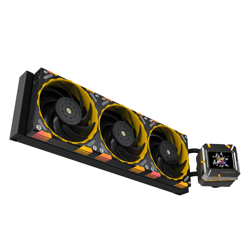 Yeston  ZC-ZEUS XT 360 Liquid CPU Cooler with LCD Screen (BLACK)