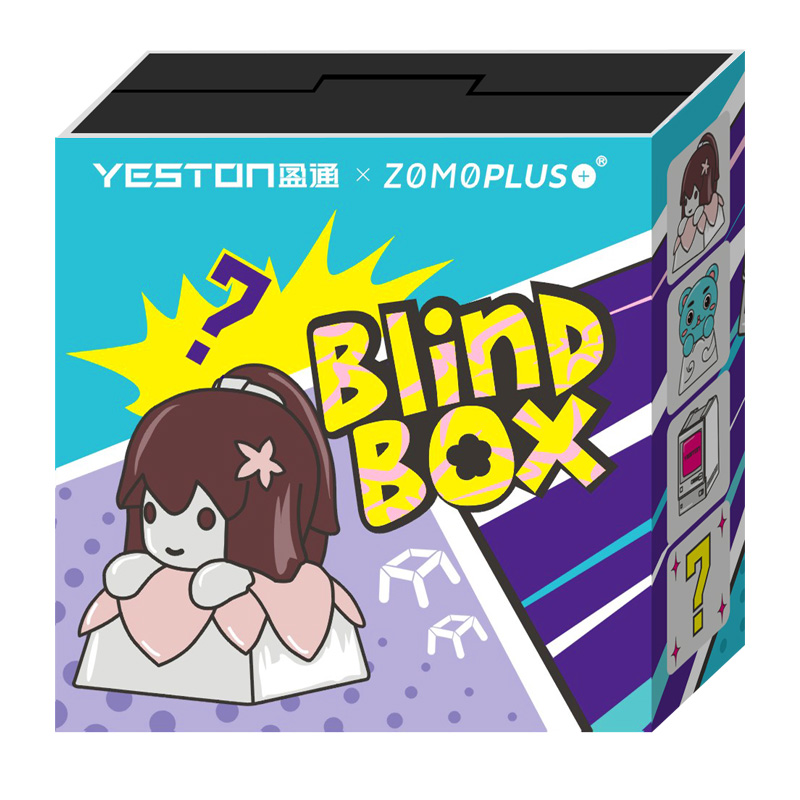 YESTON Sakura Blind Box Cute MX Cross Shaft Keycaps